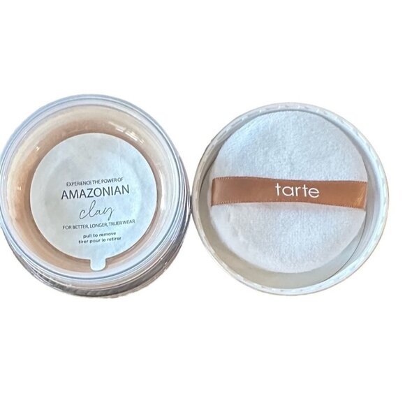 Tarte Amazonian Clay Gem Powder Foundation Loose Powder 22B Light Beige 0.35 oz - Picture 5 of 7